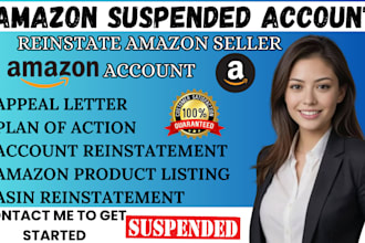 amazon appeal letter suspended suspension reinstatement plan of action