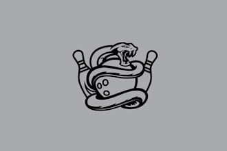 make modern black mambas bowling team logo