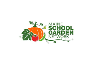 make traditional maine school garden logo