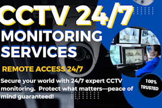 remote cctv monitoring and incident review surveillance services
