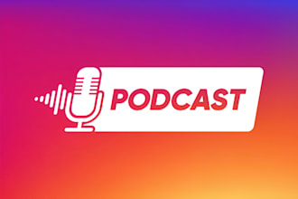 create premium podcast cover art and podcast logo with express delivery