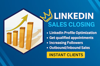 be your b2b linkedin sales marketing manager appointment setter