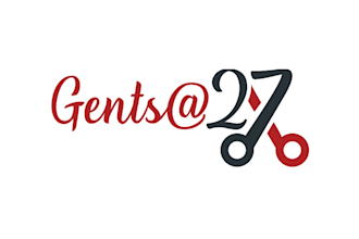 make artwork structured barber logo