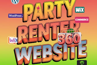 do party rental,360 photo booth website, event rental booking, bounce house