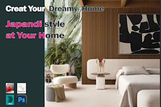 completely redesign and remodel spaces in minimalist style