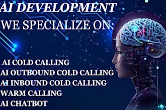 setup ai powered outbound calling system mass cold calling bot twilio telephony