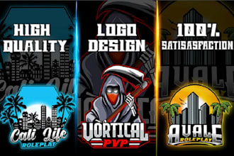 create an amazing logo and loading screen for your fivem rp and discord server