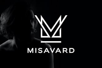 create an elegant monogram logo design