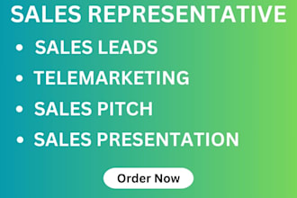 be your sales closer sales rep sales agent be your virtual assistant