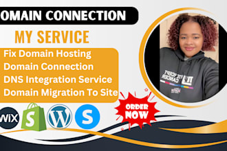 connect domain to any website, fix dns in shopify, wix, godaddy, and systeme io