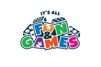 make awesome fun club teen party logo