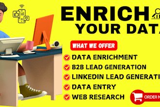 do data enrichment, b2b lead generation in 12 hours