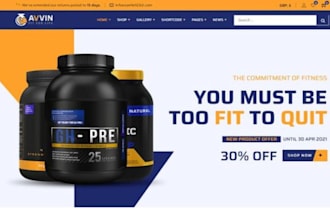 build private label health supplement shopify store supplement shopify website