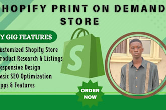 create a branded shopify pod store with printful gelato or zepto integration
