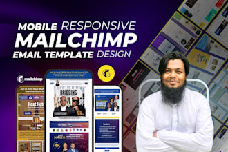 design editable mailchimp email template newsletter