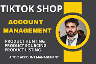 be your tiktok shop virtual assistant and store manager
