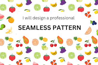 design unique seamless patterns, textile fabric, and custom fabric pattern