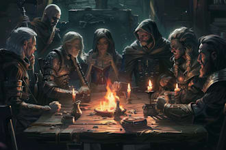 create a dnd character and dnd party