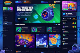 develop crypto game website, crash game, crypto sport website, bet app sport app