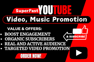 do USA youtube video promotion, shoutout christian channel for views and