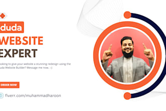 develop responsive website on duda, duda website builder