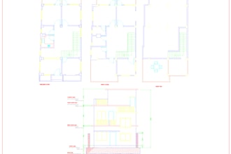 expert autocad jpg to dwg drafting