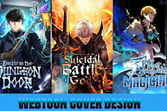 webtoon cover webnovel light novel manhwa book cover shonen anime manga wattpad