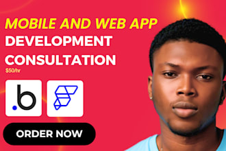 be your flutterflow,bubble io consultant for app development