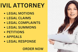 be your civil litigation attorney and assist you pursue justice