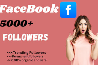increase organic permanent followers on facebook