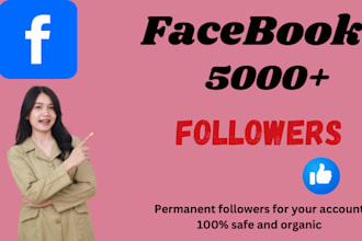 increase organic permanent followers on facebook