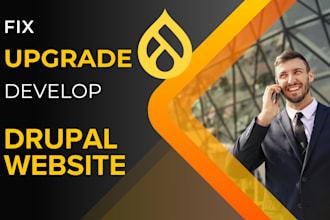 develop, fix, update and deliver high quality drupal website