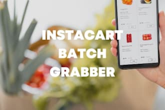 do instacart order automation, instacart grabber, speed delivery, instacart bot