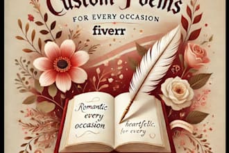 write personalized poems, romantic, fun, or heartfelt for you