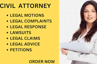 draft in 24h complaint, motion, response, petition, claim, summon, lawsuits