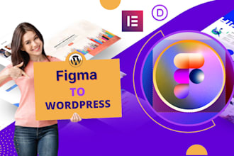 convert figma to wordpress with elementor or divi