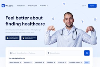 do healthcare staffing agency website recruitment website healthcare wix website