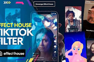 create quality tiktok ar filters in effect house