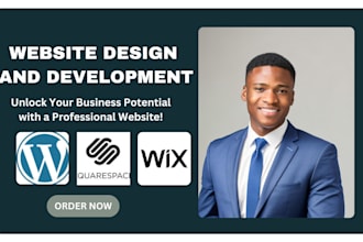 build, rebuild, design professional responsive website