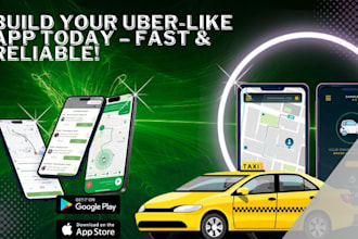 develop taxi booking app uber app uber clone taxi booking rideshare gojek app