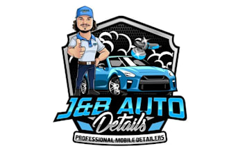 design high quality automotive mascot logo with fastest delivery
