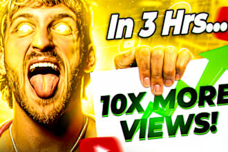 design attractive clickbait best youtube thumbnail in 3hr