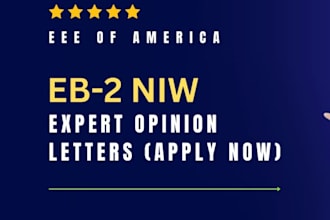 draft an eb2 niw recommendation letter for US immigration