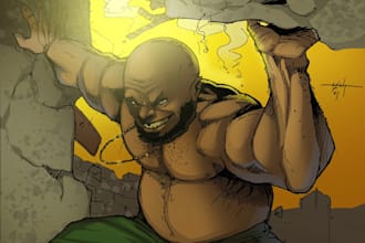 illustrate your brilliant comic book posters and cover pages