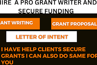 grant proposals research small business applications and nonprofit writing