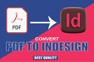 create or convert pdf to indesign