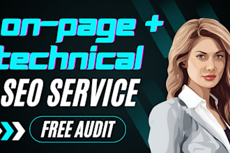 do monthly on page and technical SEO for quick ranking