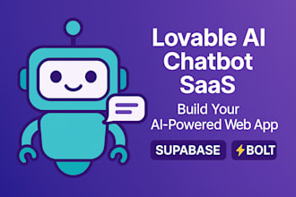 ai chatgpt web app mobile app loveable dev ai saas superbase ai chatbot software