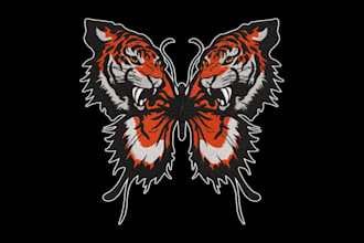 do embroidery digitizing your logo or graphics and convert to dst, jef, pes, exp