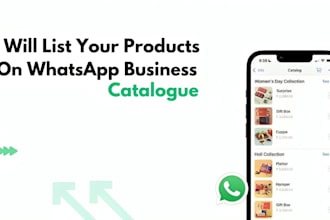 list your products on whatsapp business catalogue